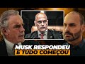 Elon Musk Vs Moraes Explicando Para Jordan Peterson