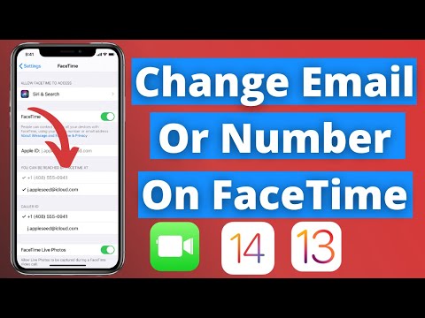 How To Change Email Or Number For FaceTime/iMessage...