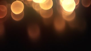 Golden Bokeh - HD Video Background Loop