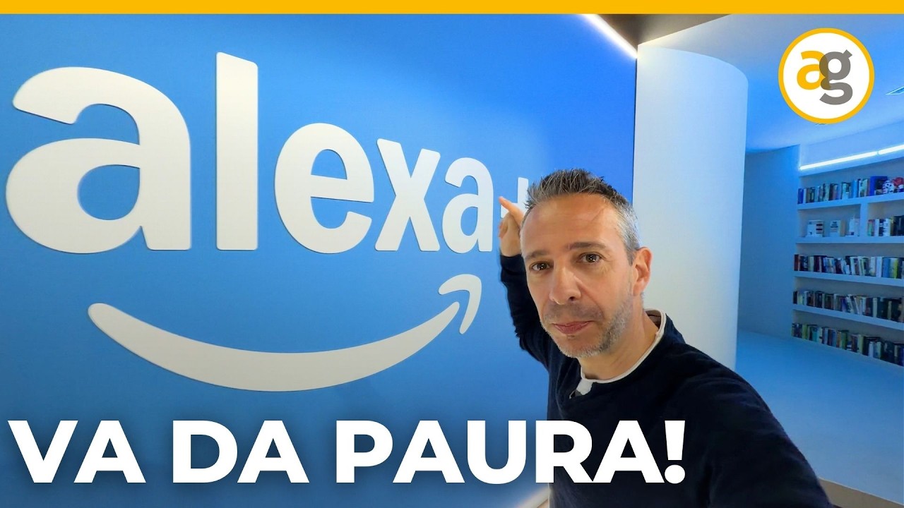 ALEXA+ FINALMENTE IN ITALIA! Da OGGI: come AVERLA SUBITO e COME FUNZIONA