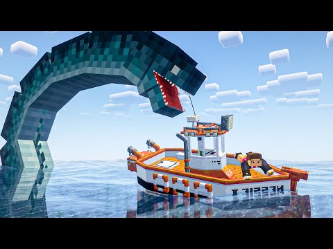 SCP:3000: BIGGEST SEA BOTTOM SNAKE in MINECRAFT!