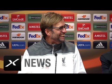 Jürgen Klopp nach dem Sieg zum Spaßen aufgelegt | FC LIverpool - Girondins Bordeaux 2:1