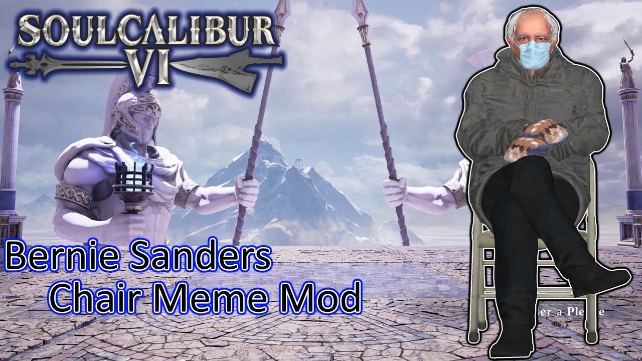 Soulcalibur 6 Bernie Sanders Chair Meme Mod - YouTube