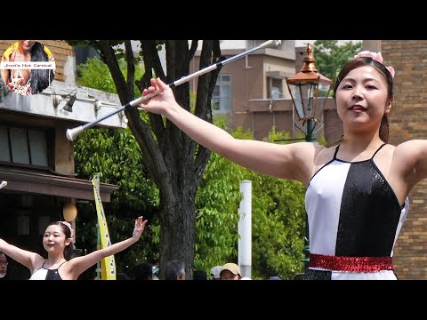 バトントワリング美女だけの第71回ザよこはまパレード2023