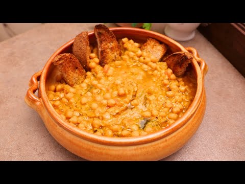 ZUPPA DI CECI CREMOSA FACILE E SAPORITA