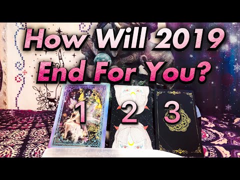 How Will 2019 🤔 End For You? 💞 Pick A Card Tarot 2019 and New Years Predictions Video