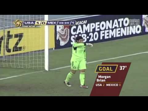 U-20 WNT vs. Mexico: Morgan Brian Goal - March 9, 2012