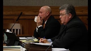 Former high school teacher/coach sobs before being sentenced for stalking