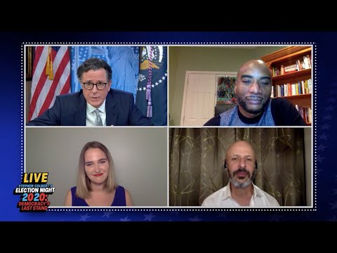 Jena Friedman、Maz Jobrani和Charlamagne Tha God--選舉之夜小組討論會 (Jena Friedman, Maz Jobrani & Charlamagne Tha God - Election Night Panel)