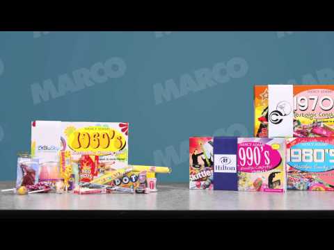 Corporate Gifts - Assorted Candy Flashback Box - MARCO
