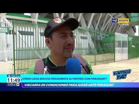¿Cómo llega Bolivia físicamente al partido con Paraguay? 🤔 Esto dijo el Kinesiólogo de la 'Verde'.
