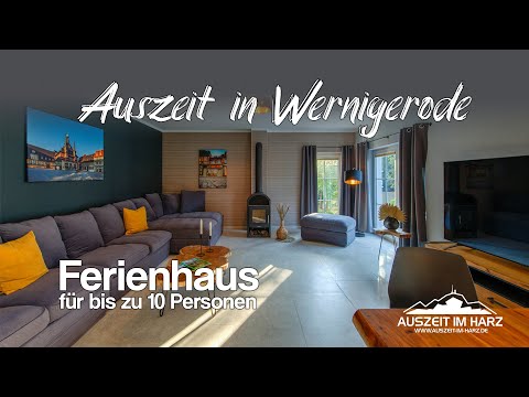 Schickes Ferienhaus in Wernigerode für bis zu 10 Personen