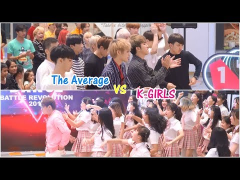 180916 【3rd Place Battle】 The Average vs K-GIRLS - LATATA + Baepsae @ SHOW DC (Final)