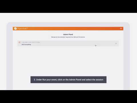 Moderating a Q&A session | Pigeonhole Live