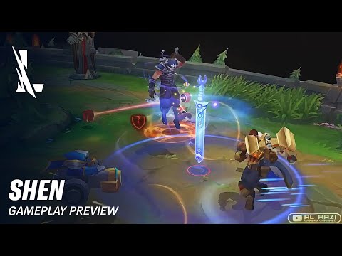 Shen, the Eye of Twilight | Gameplay Preview - League of Legends: Wild Rift [英雄联盟手游]