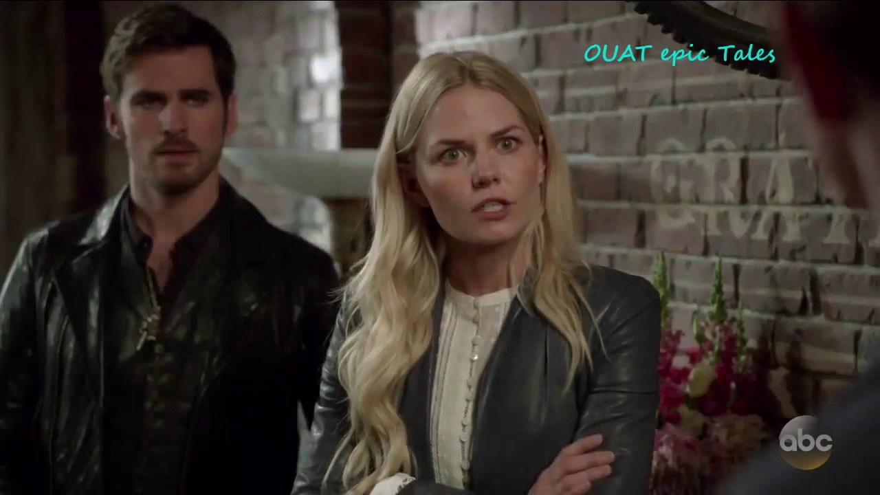 Once Upon A Time 6x05 Emma Tells Hook Her Vision  Street Rats  Season 6 Episode