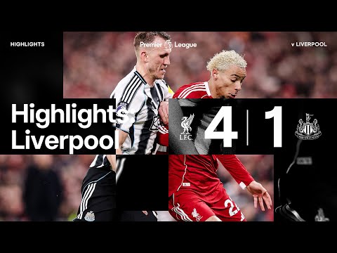 Liverpool 4 Newcastle United 1 | Premier League Highlights