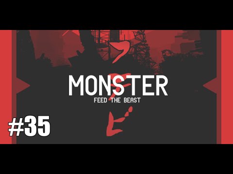 Modded Minecraft Feed the Beast Monster Ep 35 | "Storage Work!"