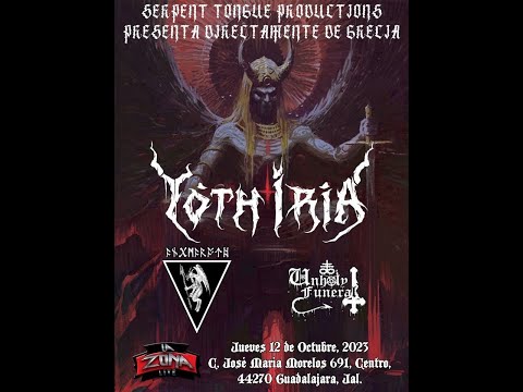 Reseña YOTH IRIA en Guadalajara. La Zona, 12 octubre 2023. DESDE LAS CATACUMBAS, episodio 125