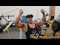 Road To The 2018 Arnold Amateur Bodybuilder Tom Weixu Chest/Triceps Workout