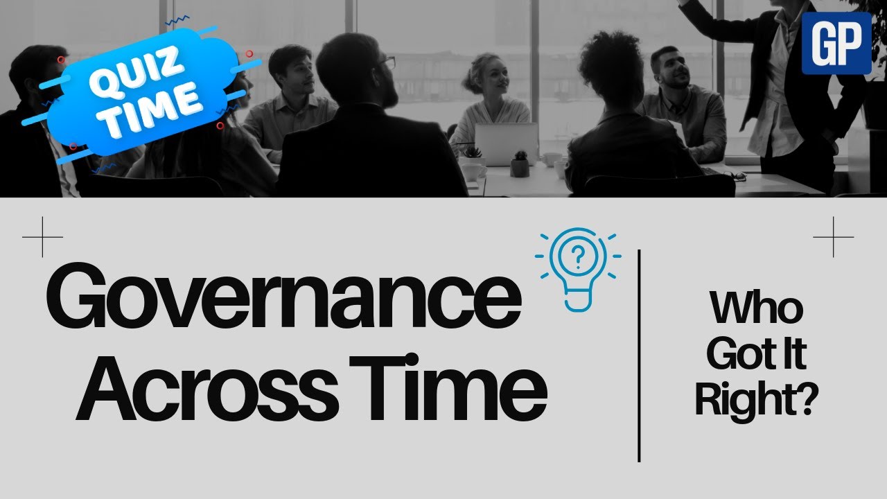 GOVERNANCE ACROSS TIME QUIZ | Test Your Knowledge From Ancient Athens to the AI Era!