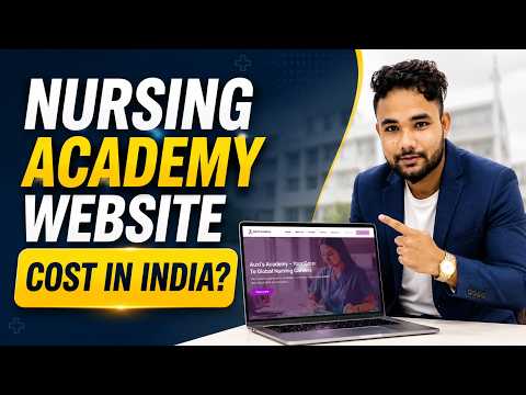 Nursing Academy Website — Case Study — client website video