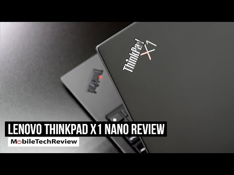 External Review Video CO19amhwpVI for Lenovo ThinkPad X1 Nano Laptop