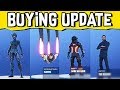 BUYING the ENTIRE UPDATE!! - FORTNITE: Battle Royale