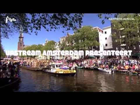 Upstream Golden Show Boat - Amsterdam Canal Parade Boat 2013