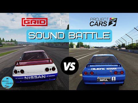 Project CARS 3 vs GRID Sound Comparison - Nissan Skyline R32 GT-R Group A - PC 1440p 60fps