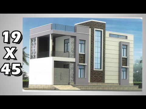 30 X 64 House Plan 2Bhk With Parking Ground First Floor 30 X 64 घर का नक्शा 1920sq ft