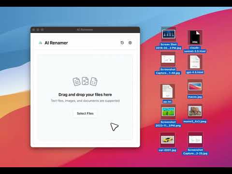 AI Renamer video preview