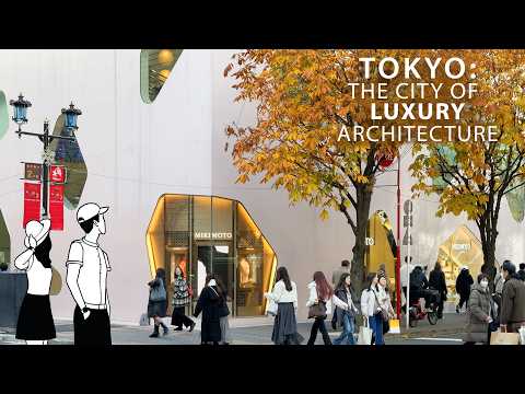 4K Tokyo 🇯🇵 : The City Of Luxury Architecture