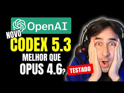 NOVO GPT 5.3 Codex Superou o Claude Opus 4.6? Comparando os Modelos de 2026 incluindo o Kimi k2.5