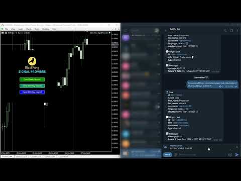 Video BlackWing Signal Provider MT5 to Telegram