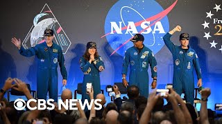 NASA's Artemis II astronauts return from moon mission, speak publicly after splashdown
