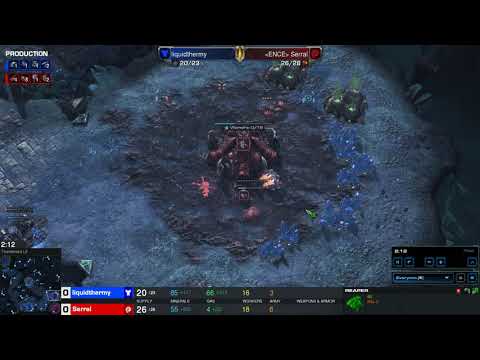 StarCraft II HomeStoryCup XIX (ENCE) Serral [Zerg] vs (Liquid) Uthermal [Terran] Game 1 by:Skazeta