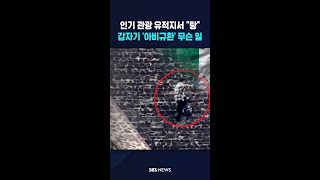 인기 관광 유적지서 탕..갑자기 '아비규환' 무슨 일 #shorts