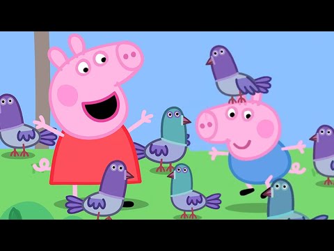 Peppa Pig Official Channel | George Pig and His Pigeon Friends