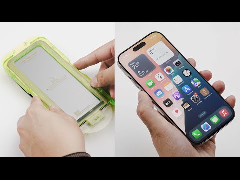 iPhone 17-Serie | Ringke Easy Slide Displayschutz aus gehärtetem Glas – Installationsanleitung