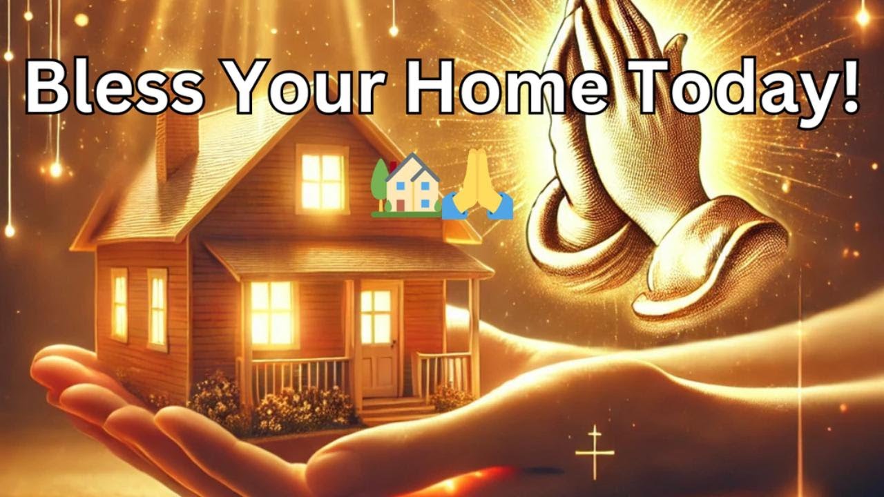 "Powerful Prayer & Declaration for Blessing Over Your Home 🏡 | Speak God’s Favor & Protection!"