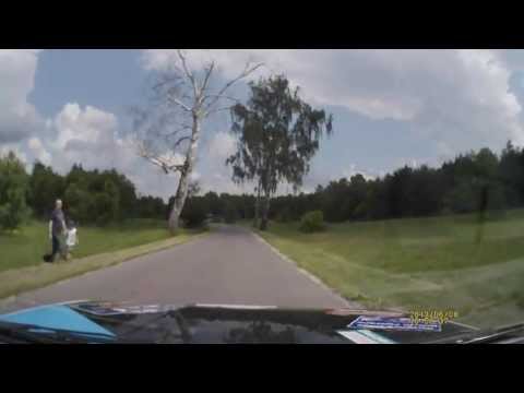 Rajd Prząśniczka 2013 os1 M Kotynia D Ćwikła BMW 318is