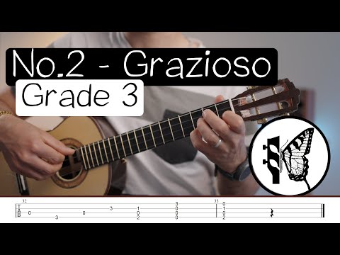 12/32 - No.2 Grazioso - Mauro Giuliani - Grade 3| 32 Progressive Ukulele Fingerstyle Studies