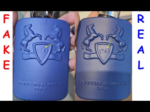 Parfums de Marly fragrance real vs fake. How to spot fake Parfums de Marly percival perfumes cologne