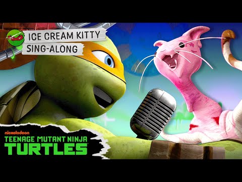 TMNT's Ice Cream Kitty SING-ALONG 🍦🐱🎶 | Music Video w/ Lyrics | Teenage Mutant Ninja Turtles