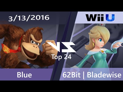 Super SmashNest 5 Top 24 Losers - Blue (Donkey Kong) Vs. 62Bit | Bladewise (Rosalina)