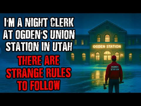 I'm a Night Clerk at Ogden's Union Station in Utah...There are STRANGE RULES to follow !