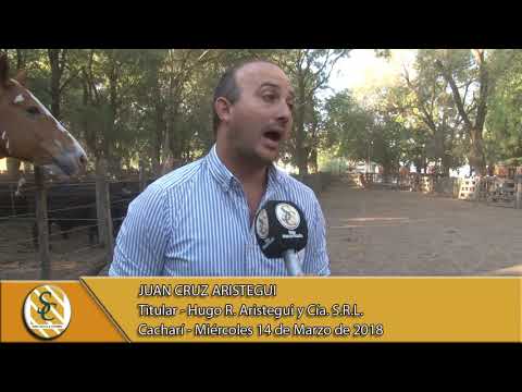 14-03-18 Nota Juan Cruz Aristegui - Hugo R. Aristegui y Cía. S.R.L. - Cacharí