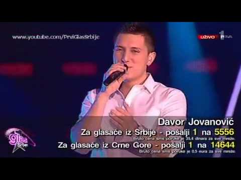 Davor Jovanovic - Slike u oku - (LIVE) - Prvi glas Srbije - (TV Prva 2011)