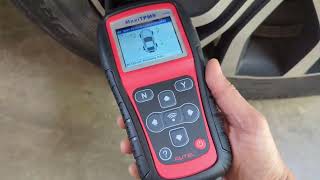 2016 Mitsubishi Outlander Sport TPMS programming